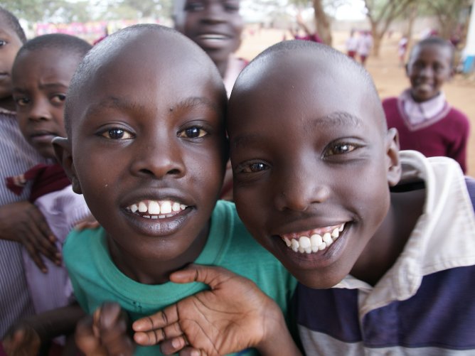 Wees de foto, Kenia